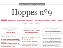 Tablet Screenshot of hoppes9revista.wordpress.com