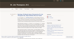 Desktop Screenshot of drjimthompson.wordpress.com