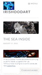 Mobile Screenshot of irishoodart.wordpress.com