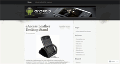 Desktop Screenshot of androidaccessories.wordpress.com