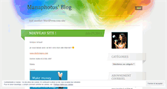 Desktop Screenshot of manaphotos.wordpress.com