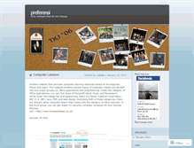 Tablet Screenshot of preferensi.wordpress.com