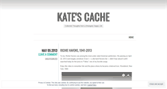 Desktop Screenshot of katescache.wordpress.com