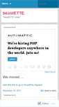 Mobile Screenshot of beastette.wordpress.com