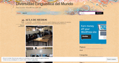 Desktop Screenshot of diversidadlinguisticadelmundo.wordpress.com