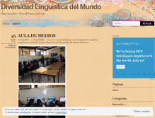 Tablet Screenshot of diversidadlinguisticadelmundo.wordpress.com