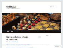 Tablet Screenshot of lizlozz2223.wordpress.com