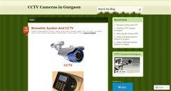 Desktop Screenshot of cctvcamerasingurgaon.wordpress.com