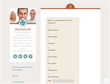Tablet Screenshot of dentistaemsp.wordpress.com