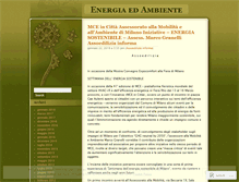 Tablet Screenshot of energiaedambiente.wordpress.com