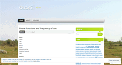 Desktop Screenshot of olgasoo.wordpress.com