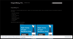 Desktop Screenshot of fongwongpc.wordpress.com