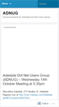 Mobile Screenshot of adnugcom.wordpress.com
