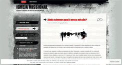 Desktop Screenshot of igrejamissional.wordpress.com