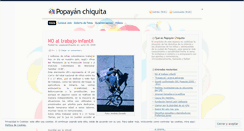 Desktop Screenshot of popayanchiquita.wordpress.com