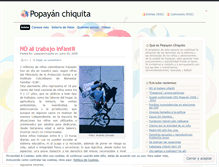 Tablet Screenshot of popayanchiquita.wordpress.com