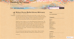 Desktop Screenshot of andreasherrel.wordpress.com