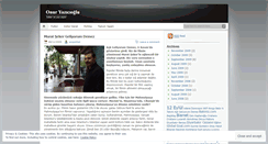 Desktop Screenshot of onuryazicioglu.wordpress.com
