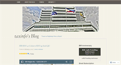 Desktop Screenshot of birtaxinfo.wordpress.com