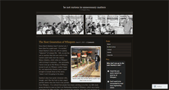 Desktop Screenshot of benotcurious.wordpress.com