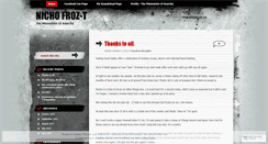 Desktop Screenshot of djnichofrozt.wordpress.com