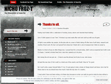 Tablet Screenshot of djnichofrozt.wordpress.com