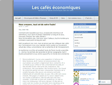 Tablet Screenshot of cafeco.wordpress.com