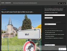 Tablet Screenshot of fotogedachte.wordpress.com