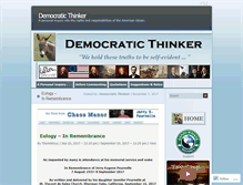 Tablet Screenshot of democraticthinker.wordpress.com