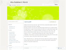 Tablet Screenshot of missbubbles.wordpress.com