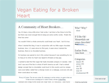 Tablet Screenshot of brokenheartvegan.wordpress.com