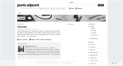 Desktop Screenshot of jauntsadjacent.wordpress.com