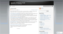Desktop Screenshot of agrandarelmiembrogratis.wordpress.com