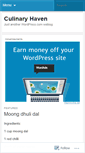Mobile Screenshot of culinaryhaven.wordpress.com