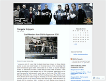 Tablet Screenshot of billieo.wordpress.com