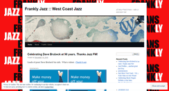 Desktop Screenshot of franklyjazz.wordpress.com