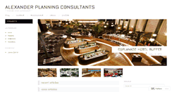 Desktop Screenshot of alexanderplanning.wordpress.com