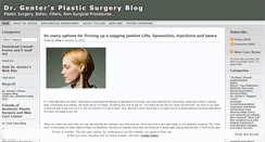Desktop Screenshot of drgenterblog.wordpress.com