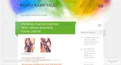 Desktop Screenshot of brandnamesforcheapprices.wordpress.com