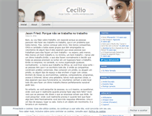 Tablet Screenshot of jcecilio.wordpress.com