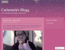Tablet Screenshot of carlamaria.wordpress.com