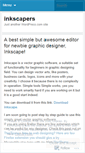 Mobile Screenshot of inkscapers.wordpress.com