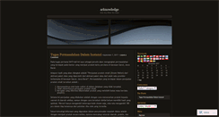 Desktop Screenshot of achknowledge.wordpress.com