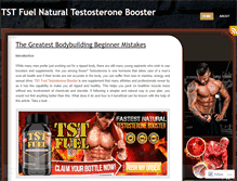 Tablet Screenshot of fastbodybuildingreview.wordpress.com