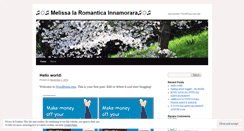 Desktop Screenshot of melissa200323.wordpress.com