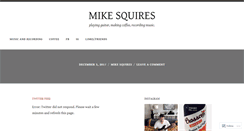 Desktop Screenshot of mikesquiresonguitar.wordpress.com