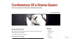 Desktop Screenshot of confessionofadramaqueen.wordpress.com