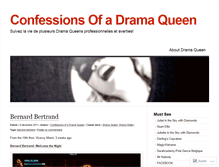 Tablet Screenshot of confessionofadramaqueen.wordpress.com