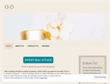 Tablet Screenshot of newyorkcakeco.wordpress.com
