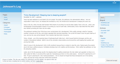 Desktop Screenshot of pjohnson.wordpress.com